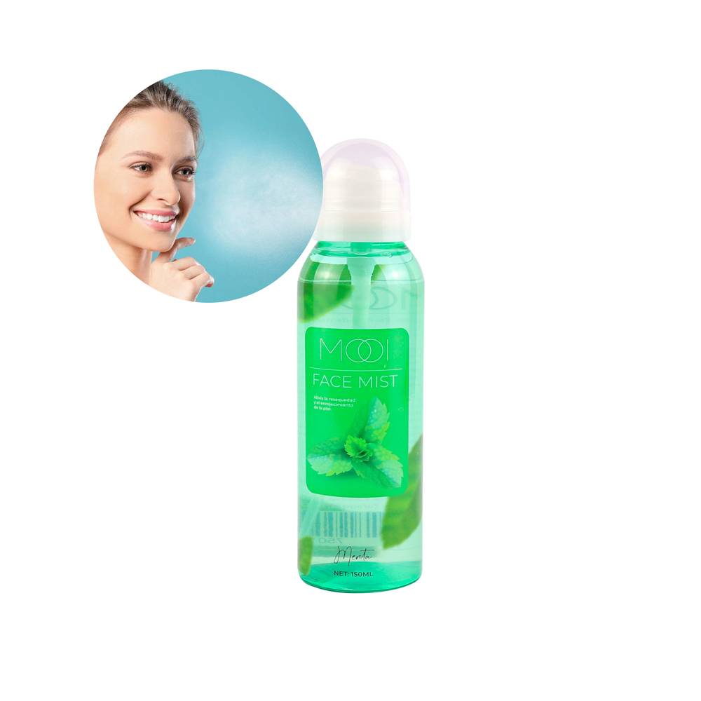 Tónico facial MOOI de menta 150ml