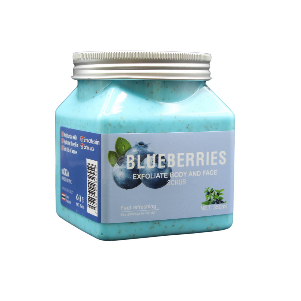 Exfoliante de blue berry (530ml.)