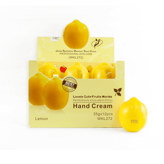 Crema con diseño y aroma a limón 35g