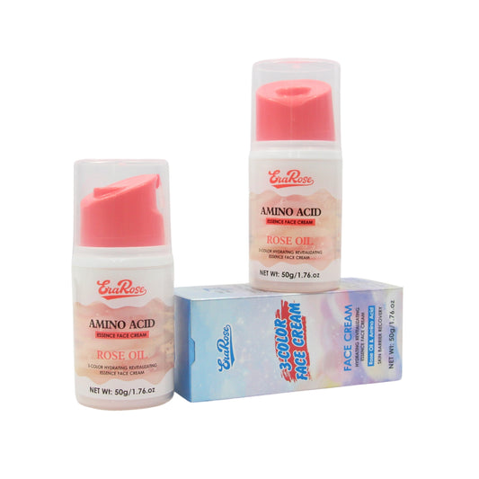 Crema facial nutritiva con aminoácidos