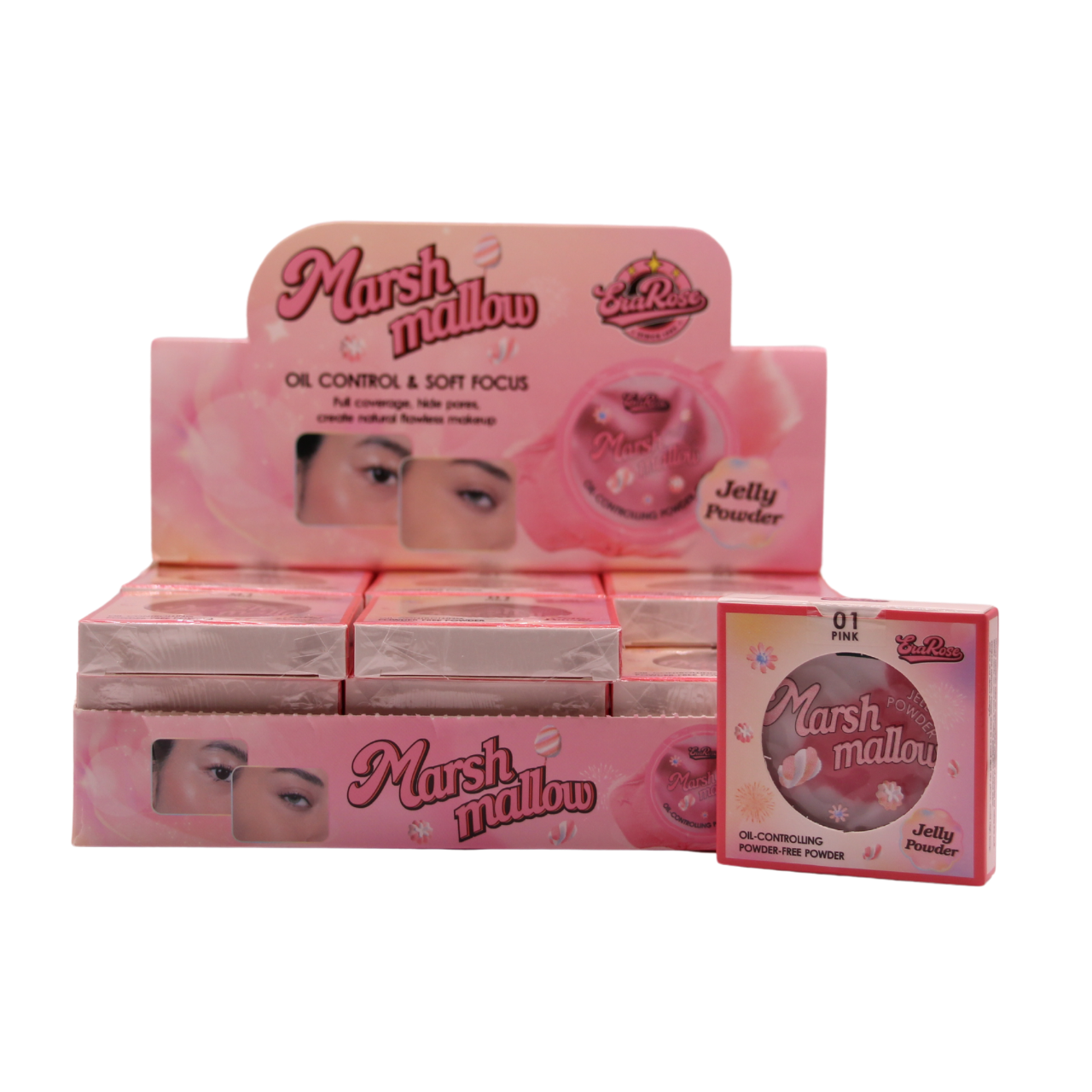 Control De Aceite Facial En Polvo