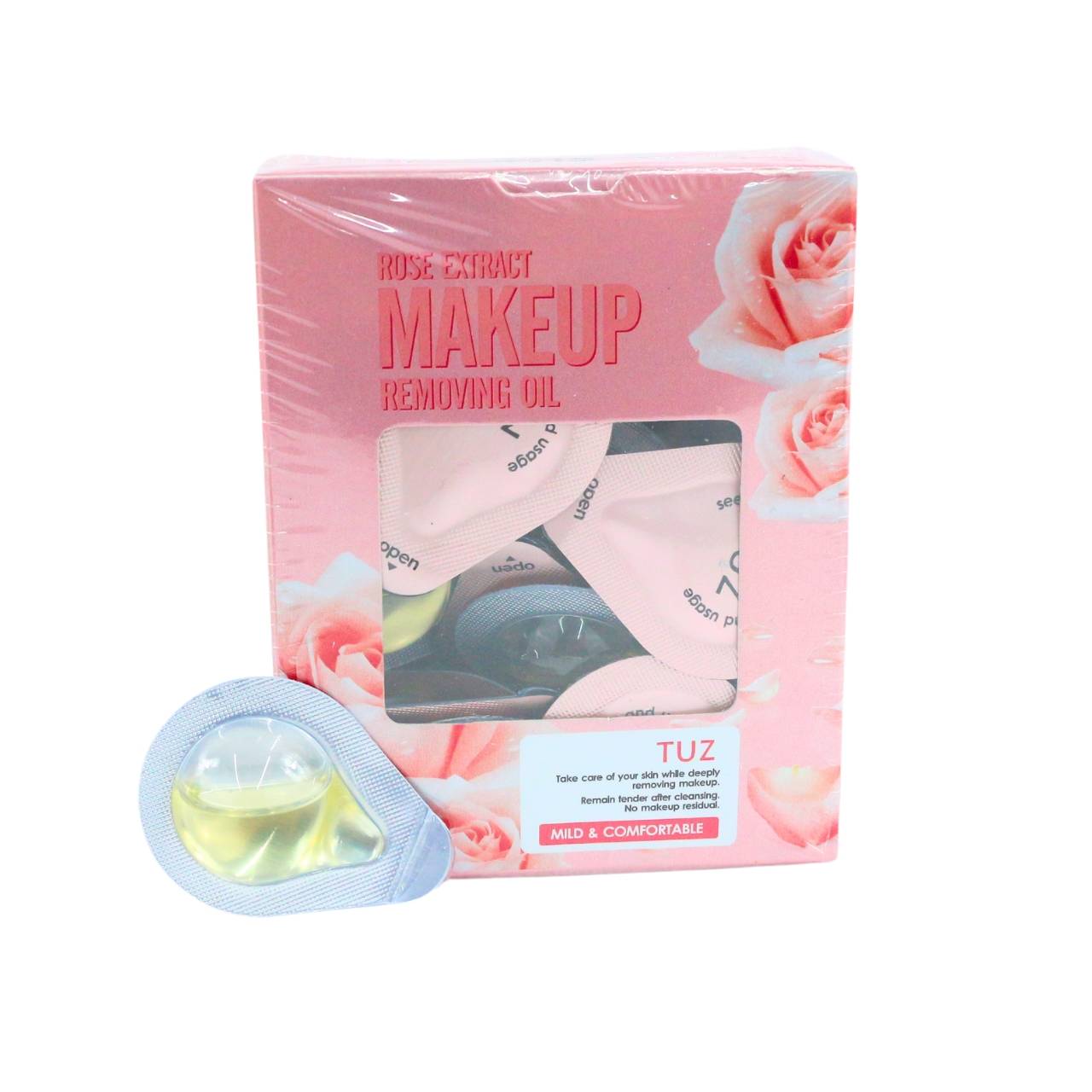 24 ampolletas TUZ desmaquillantes